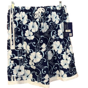 NWT Uzzi Hibiscus Floral Amphibious Gear Swim Surf M